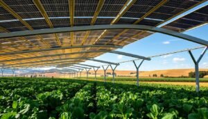 ombrière photovoltaïque agricole
