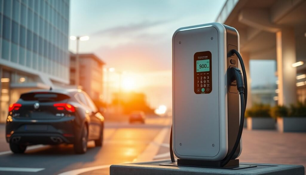 utilisation borne recharge rapide