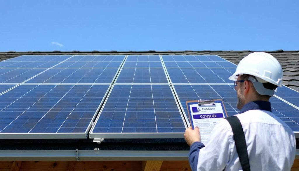 Attestation consuel photovoltaïque: astuces clés