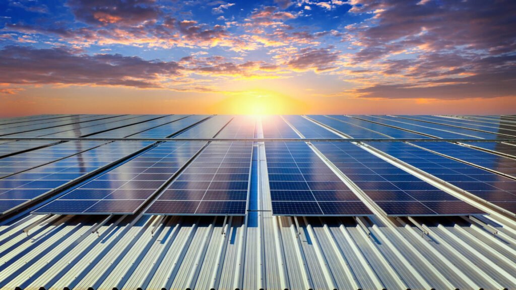 panneaux solaires toit cellule solaire