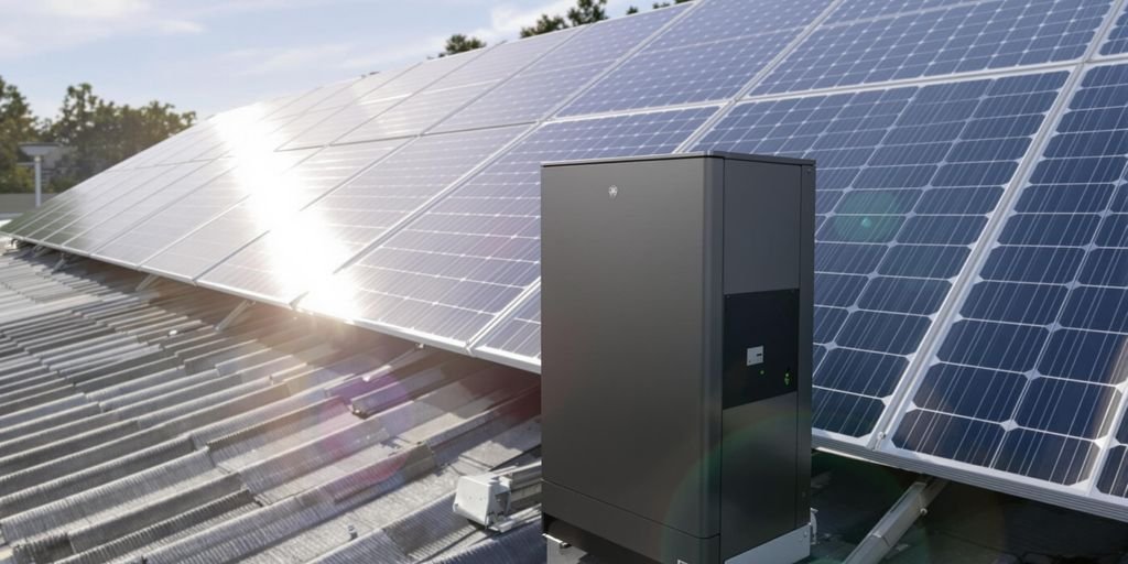 batterie stockage panneau solaire et panneaux solaires installés