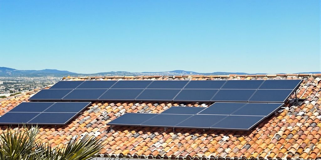 solar panel Perpignan _ Installation of solar panels in Perpignan.