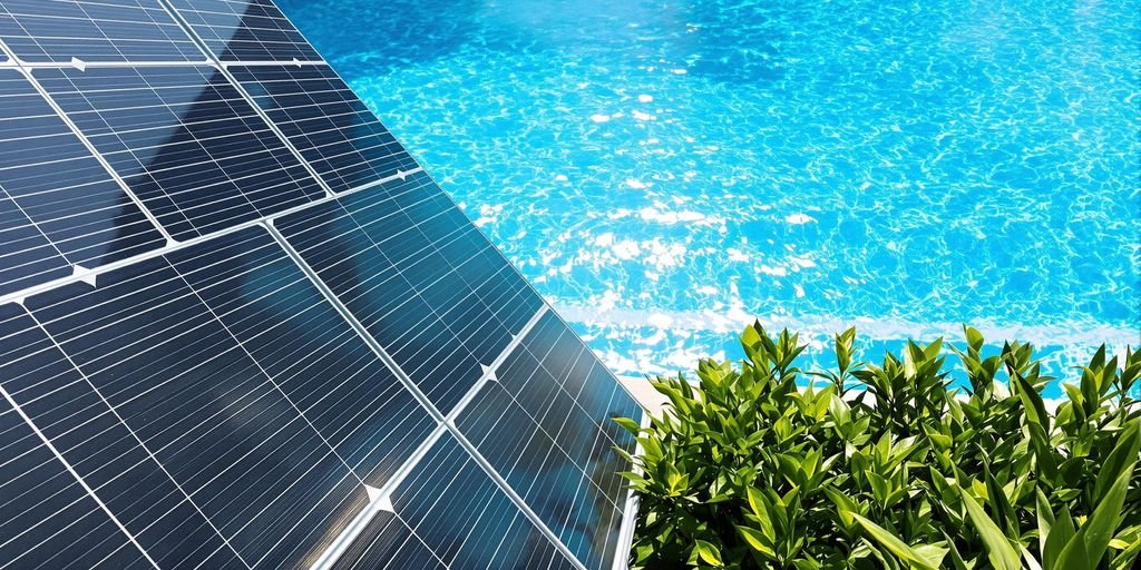 chauffe piscine solaire: Panneau solaire piscine, eau chaude