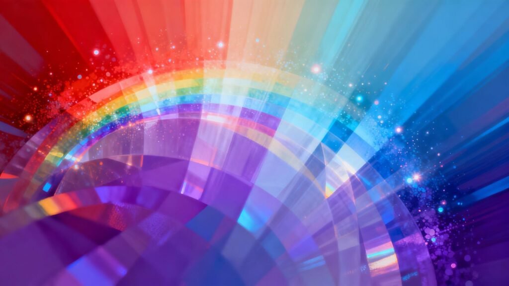 Solar light spectrum