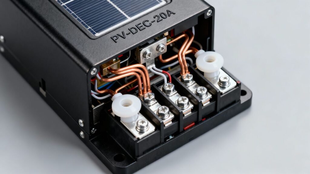 Photovoltaic decoupling relay