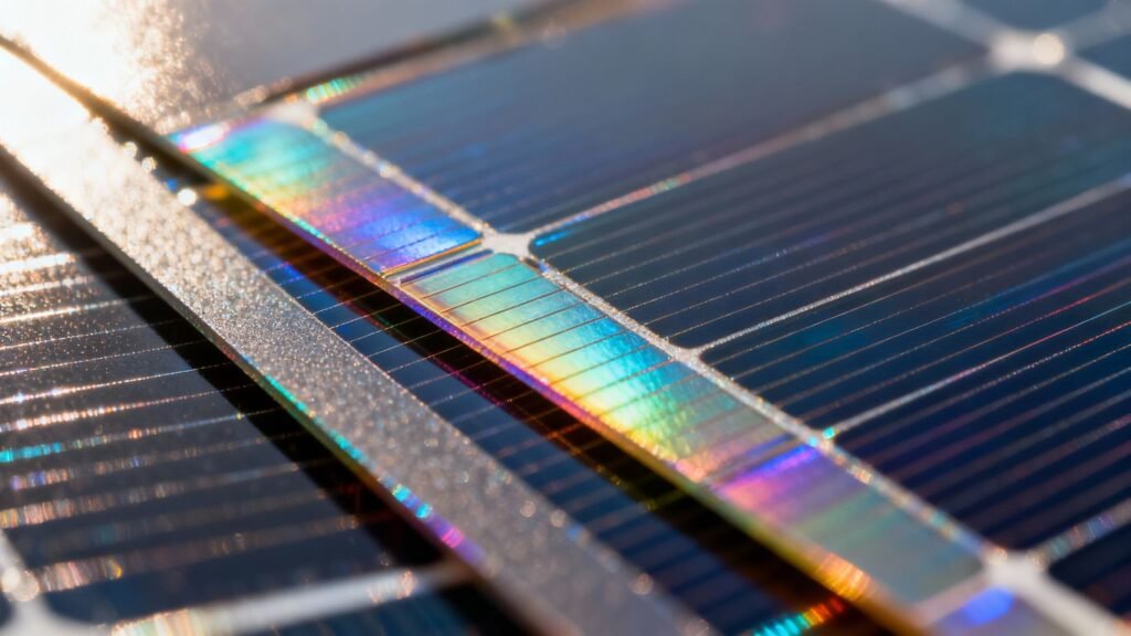 Structure de cellule solaire à couche mince