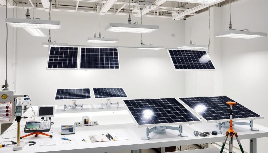 conditions test standard panneaux solaires