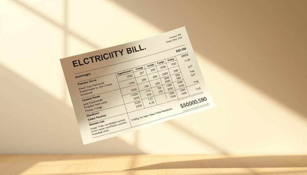 facture d'électricité par logement