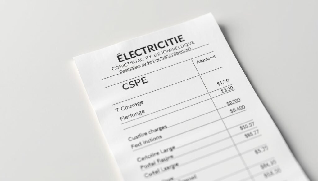 calcul taxe électricité
