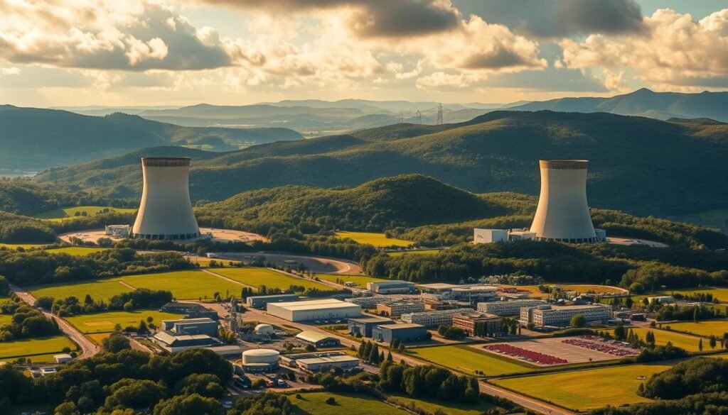 parc nucléaire français