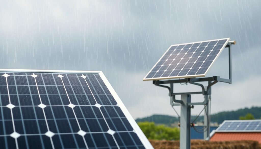 Structure composants panneaux solaires Structure composants panneaux solaires