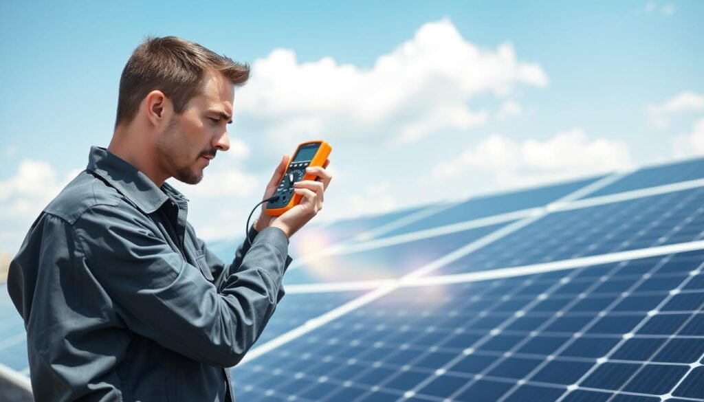 maintenance panneau solaire