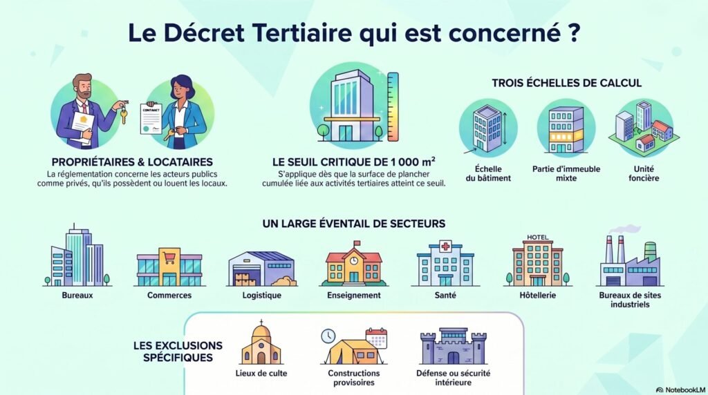 Décret tertiaire : enjeux, obligations et impacts sur les bâtiments professionnels 1 Comprendre le Decret Tertiaire