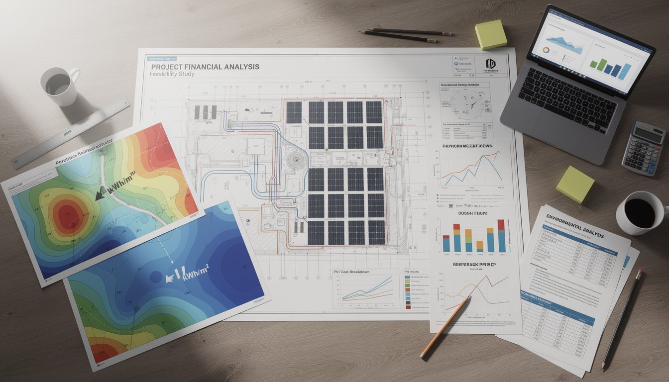 Étude de faisabilité photovoltaïque : que contient une étude APS avant de lancer un projet ? 1 découvrez ce qu'inclut une étude aps dans une étude de faisabilité photovoltaïque, les étapes clés pour évaluer un projet avant son lancement et garantir sa réussite.