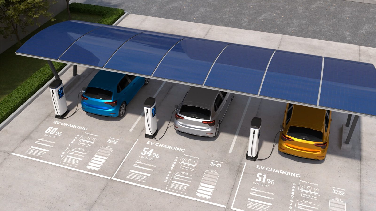 Carport solaire avec borne de recharge : la solution deux-en-un pour les propriétaires de véhicules électriques 1 Carport solaire avec borne de recharge la solution deux-en-un